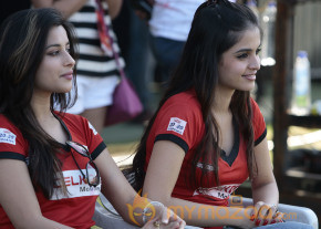 Celebs At Telugu Warriors Vs Bhojpuri Dabanggs CCL 3 Match   photo 55