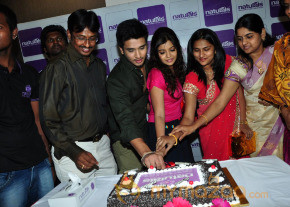 Colours Swathi and Nikhil At Naturals Opening phoots photo 23