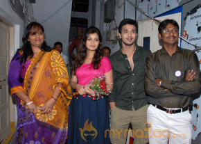 Colours Swathi and Nikhil At Naturals Opening phoots photo 17