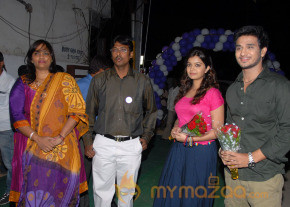 Colours Swathi and Nikhil At Naturals Opening phoots photo 21