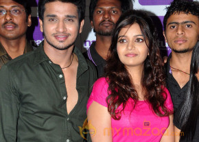 Colours Swathi and Nikhil At Naturals Opening phoots photo 27