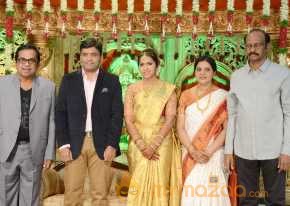 Director Siva Nageswara Rao Daughter Wedding Reception photo 6