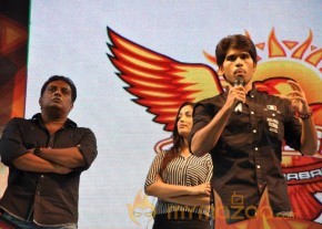 Gouravam audio launch At IPL match Photos