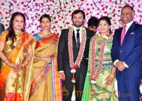 Jayaprada son Siddharth Wedding Reception photo 17