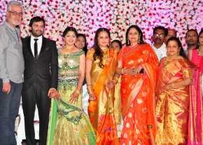 Jayaprada son Siddharth Wedding Reception photo 13