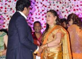 Jayaprada son Siddharth Wedding Reception photo 7