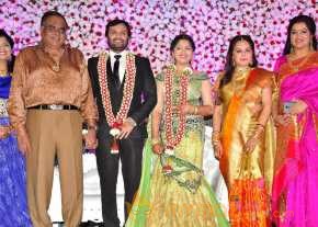 Jayaprada son Siddharth Wedding Reception photo 5