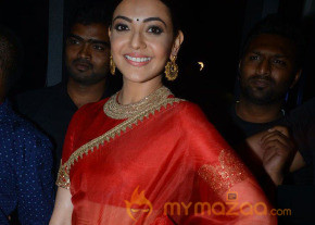 Kajal Aggarwal at Brahmotsavam Audio Launch Pictures photo 8