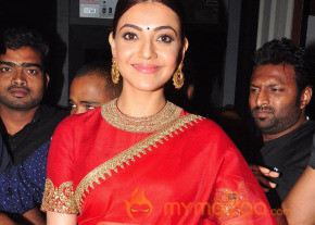 Kajal Aggarwal at Brahmotsavam Audio Launch Pictures photo 11