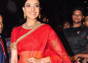 Kajal Aggarwal at Brahmotsavam Audio Launch Pictures photo 12