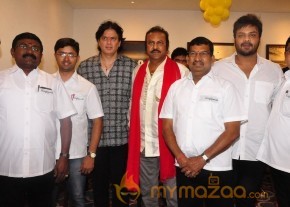 Manchu Mohan Babu Family @ Hotel Junior Kuppanna Release Stills photo 7
