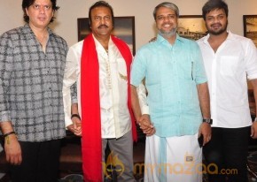 Manchu Mohan Babu Family @ Hotel Junior Kuppanna Release Stills photo 20