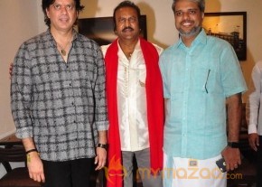 Manchu Mohan Babu Family @ Hotel Junior Kuppanna Release Stills photo 32