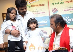 Manchu Mohan Babu Family @ Hotel Junior Kuppanna Release Stills photo 48
