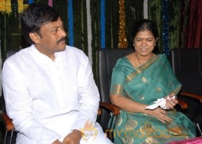Megastar Chiranjeevi At Film nagar Temple Photos photo 32