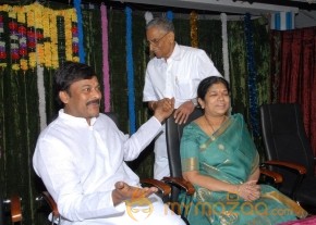 Megastar Chiranjeevi At Film nagar Temple Photos photo 41