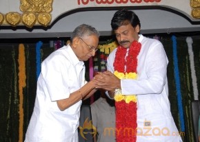 Megastar Chiranjeevi At Film nagar Temple Photos photo 54