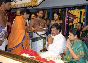 Megastar Chiranjeevi At Film nagar Temple Photos photo 27