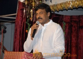 Megastar Chiranjeevi At Film nagar Temple Photos photo 58