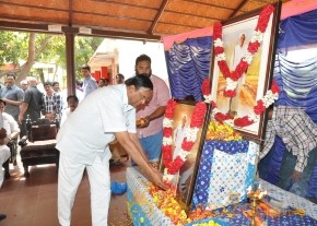 Mohan Babu's Father Manchu Narayanaswamy 11th Day Rite  photo 56