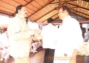 Mohan Babu's Father Manchu Narayanaswamy 11th Day Rite  photo 12