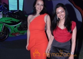 Nagarjuna Amala Tabu at Dhoni’s Bike Racing team Launch Gallery photo 8