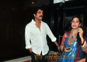 Nagarjuna at Blu Medispa Clinic launch 