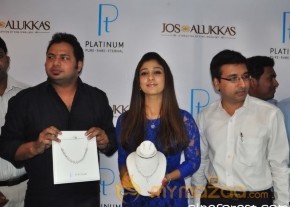 Nayanatara at Jos Alukkas Collection Launch Photos