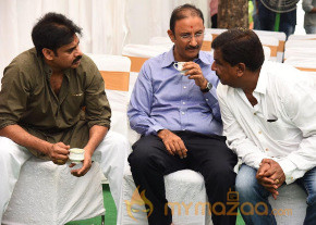 Nithin, Pawan Kalyan,Trivikram New movie Launch Photos photo 7