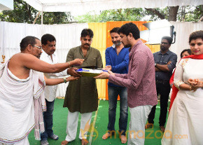 Nithin, Pawan Kalyan,Trivikram New movie Launch Photos photo 8