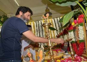 Pawan Kalyan and Trivikram Movie Launch Photos photo 3