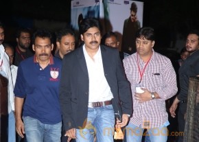 Pawan Kalyan At Attarintiki Daredi Audio Launch Photos
