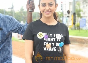 Rakul Preet Singh and Raashi Khanna at Haritha Haram Event photo 4