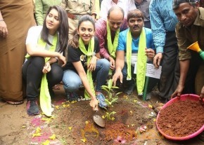 Rakul Preet Singh and Raashi Khanna at Haritha Haram Event photo 5