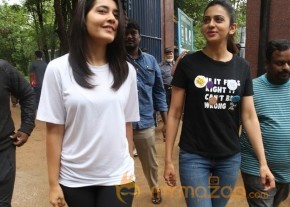 Rakul Preet Singh and Raashi Khanna at Haritha Haram Event photo 7