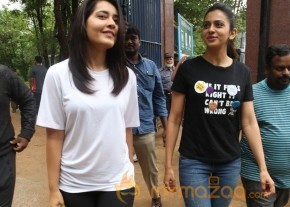 Rakul Preet Singh and Raashi Khanna at Haritha Haram Event photo 6