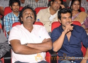 Ram Charan At Yamudiki Mogudu Audio Launch Pics photo 57