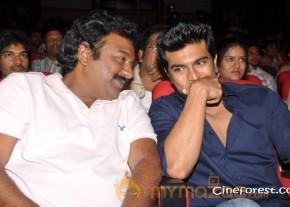 Ram Charan At Yamudiki Mogudu Audio Launch Pics photo 30