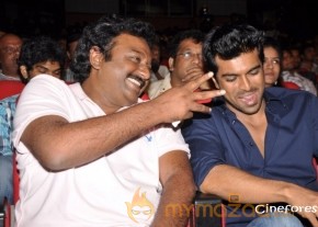 Ram Charan At Yamudiki Mogudu Audio Launch Pics photo 59