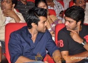 Ram Charan At Yamudiki Mogudu Audio Launch Pics photo 6