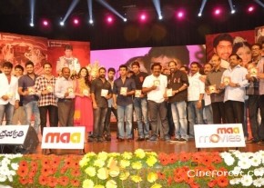 Ram Charan At Yamudiki Mogudu Audio Launch Pics photo 11