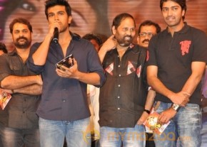 Ram Charan At Yamudiki Mogudu Audio Launch Pics photo 19