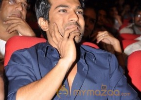 Ram Charan At Yamudiki Mogudu Audio Launch Pics photo 15