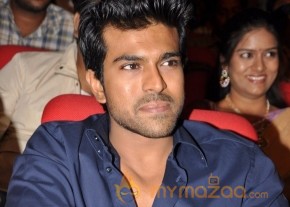 Ram Charan At Yamudiki Mogudu Audio Launch Pics photo 33