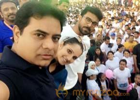 Ram Charan Flagged off Hyderabad 10K Run in Hyderabad photo 16
