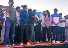 Ram Charan Flagged off Hyderabad 10K Run in Hyderabad photo 7