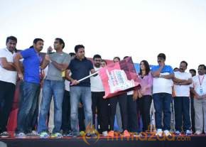 Ram Charan Flagged off Hyderabad 10K Run in Hyderabad photo 14