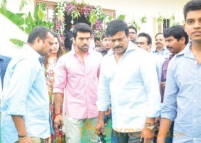 Ram charan Koratala Siva movie Opening Photos photo 14
