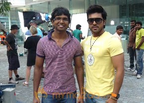 Ramcharan Teja with Fans photo 7