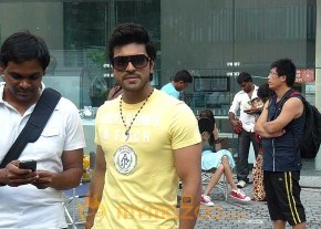 Ramcharan Teja with Fans photo 4